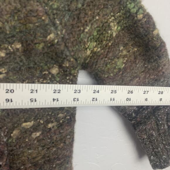 Free People Oversized Sweater Womens XS Multicolor Alpaca Blend Boho Knit - Picture 7 of 10